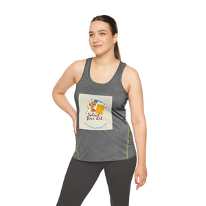 Customizable Racerback Sports Top - Upload Your Art