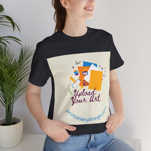 Custom Art Upload Unisex T-Shirt - Creative Spirit Wear