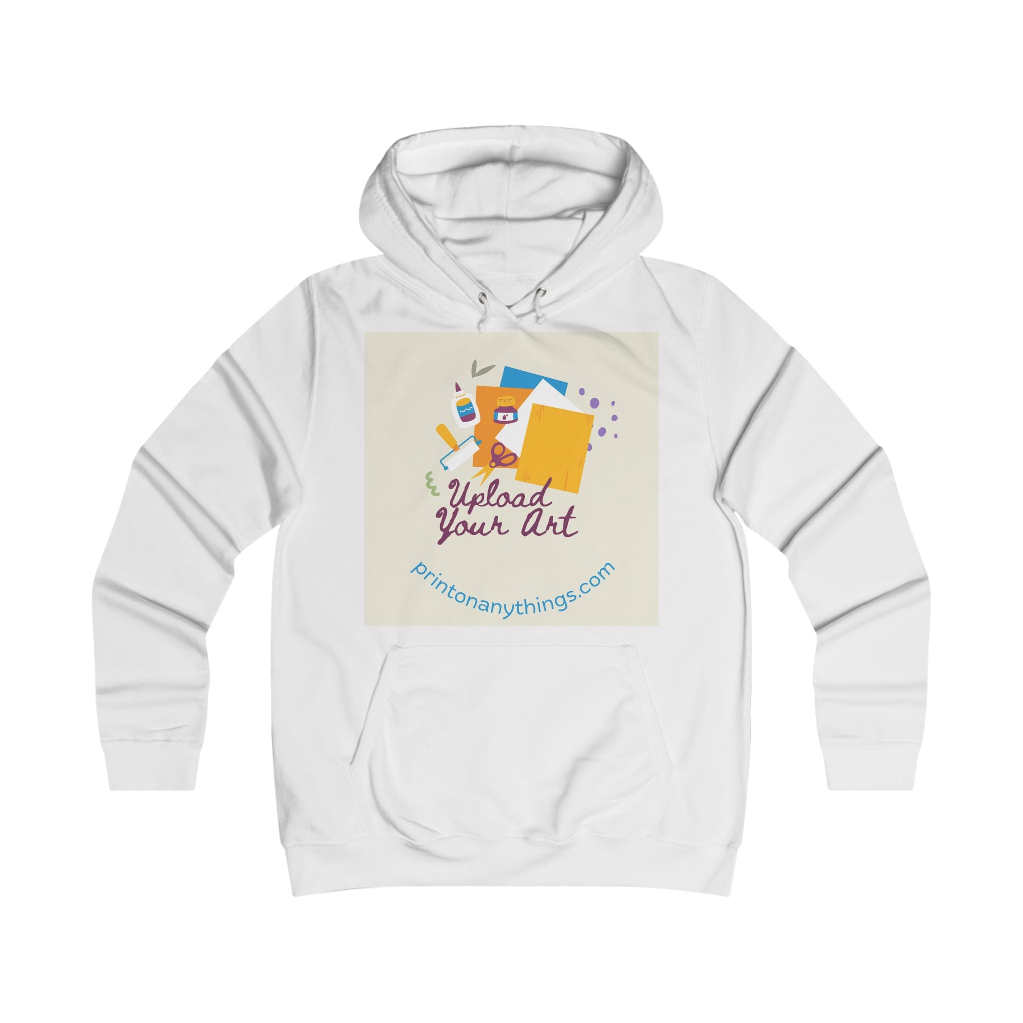 Creative Art Hoodie - Perfect for College Students | Upload Your Art Design