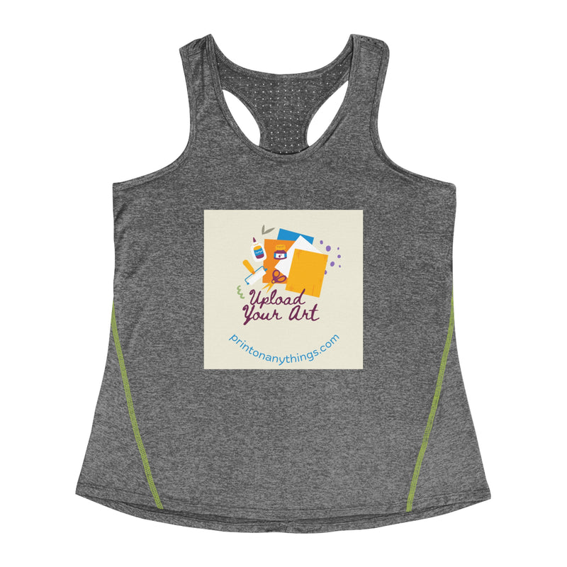 Customizable Racerback Sports Top - Upload Your Art