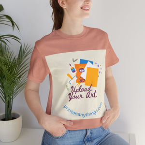 Custom Art Upload Unisex T-Shirt - Creative Spirit Wear