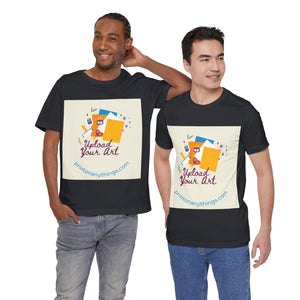 Custom Art Upload Unisex T-Shirt - Creative Spirit Wear