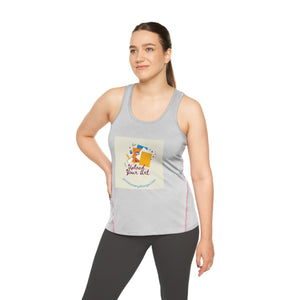 Customizable Racerback Sports Top - Upload Your Art